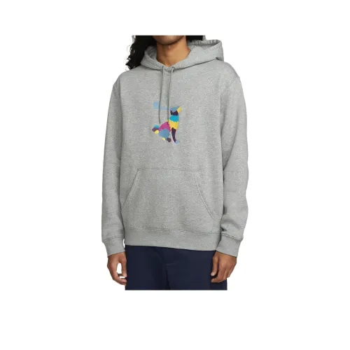 NIKE Серый Унисекс Свитшоты