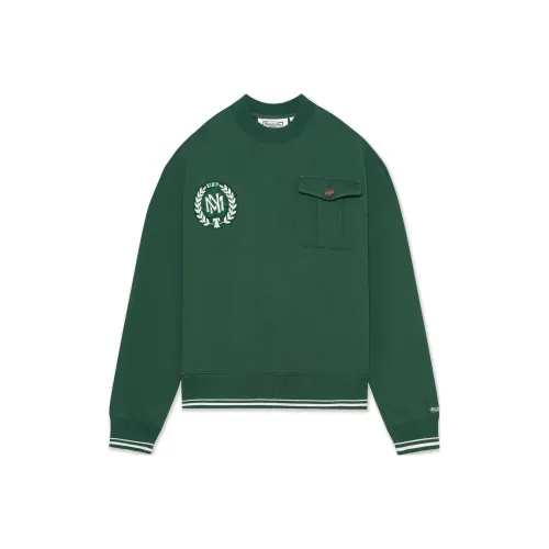 Mitchell Ness Зеленый Унисекс Свитшоты
