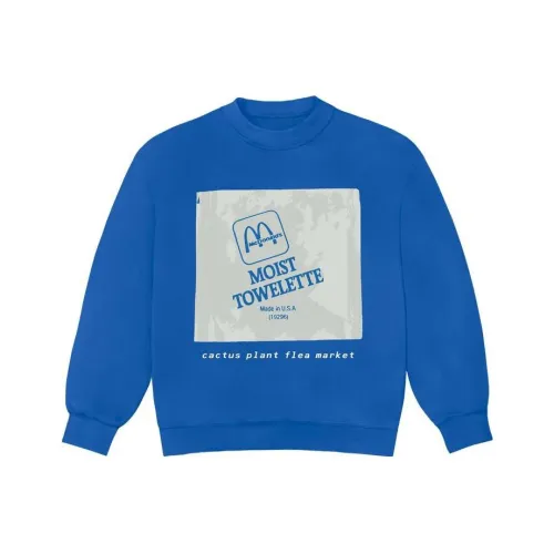 Cactus Plant Flea Market Синий Унисекс Свитшоты