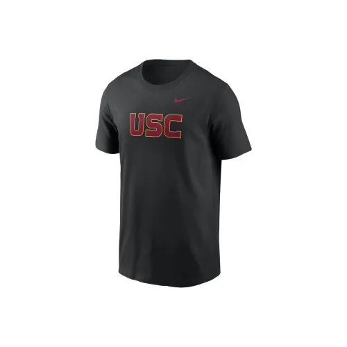 nike CollegeUSC Trojans Primetime Wordmark T-Shirt Мужской Черный