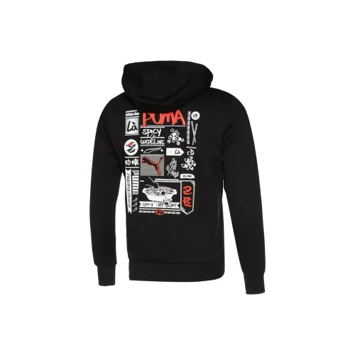 PUMA Черные Мужские Свитшоты