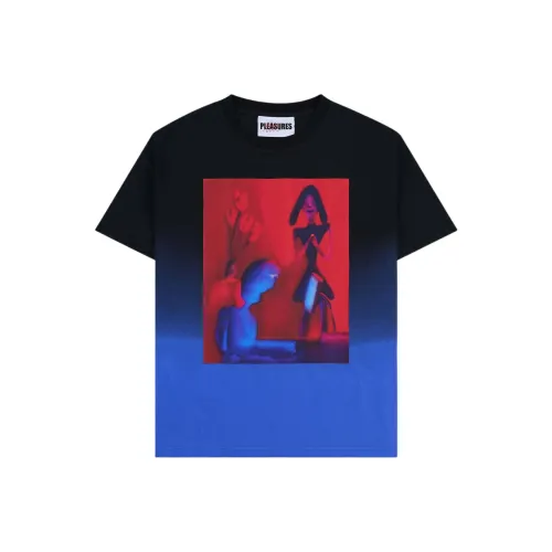 PLEASURES Austin Lee Collaboration Черная Унисекс Футболка