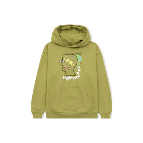 Brain Dead X HOMESHAKE Under The Погода Толстовка Свитшот Унисекс Оливковый