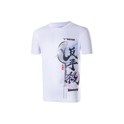 VICTOR Отбеленные Унисекс Футболки