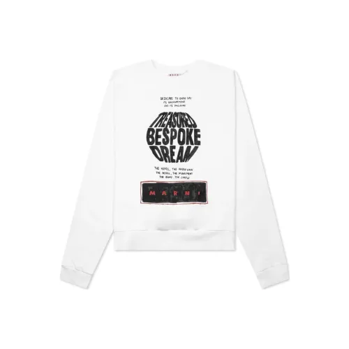 MARNI Белый Мужской Свитшот