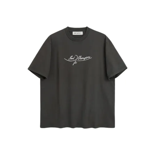 OUR LEGACY FW24 T Рубашка Мужская Черная