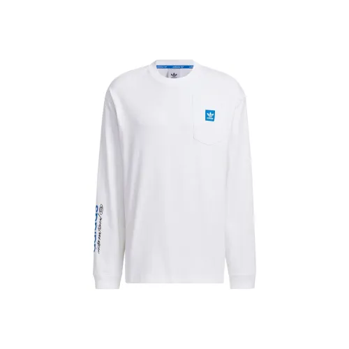 Adidas Originals CITY SKATE Длинный рукав Т-рубашка Мужская Белая