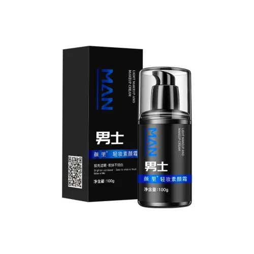 YANLI Natural Clear Мужской Светлый Макияж Основа Крем Осветляющий Тон Кожи Вечерний Тон 100г