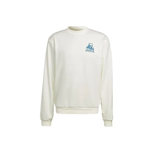 Adidas Серый Белый Мужские Толстовки