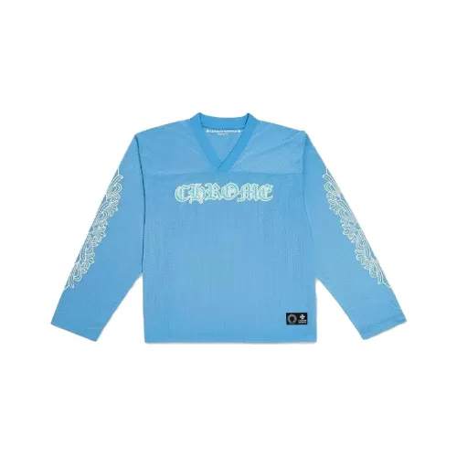 Chrome Hearts Синий Унисекс Свитшоты