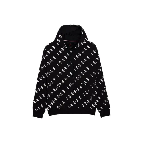 Джордан Черный Мужской Свитшот