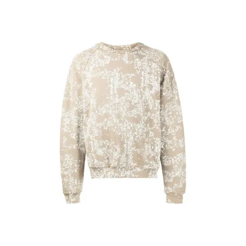 JOHN ELLIOTT Экрю Мужские Свитшоты