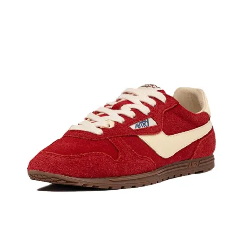 AUTRY WINDSPIN Противоскользящий устойчивый к истиранию низкий топ повседневная обувь мужская красная