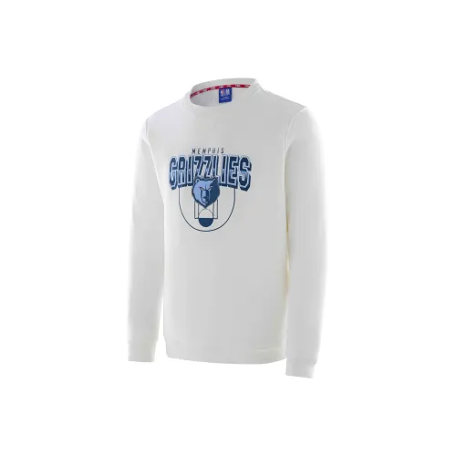 NBA Memphis Grizzlies Белый Унисекс Свитшоты
