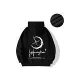 Черный (с флисовой подкладкой и утепленный)