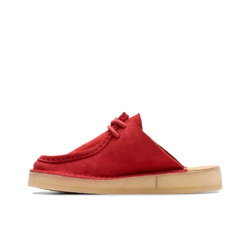 Clarks Домашние тапочки Женские Red