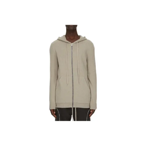 RICK OWENS Жемчужный Мужской Свитшот