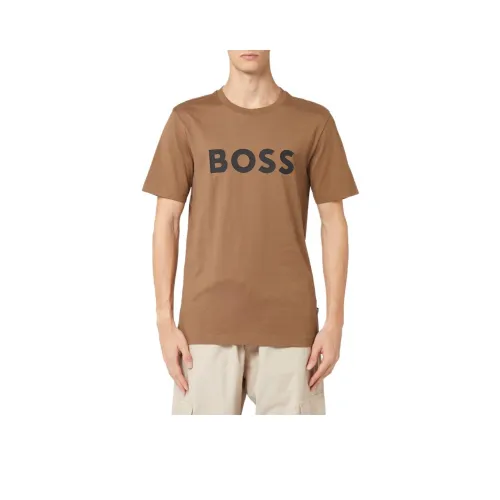 Hugo Boss Коричневые Мужские T-рубашки