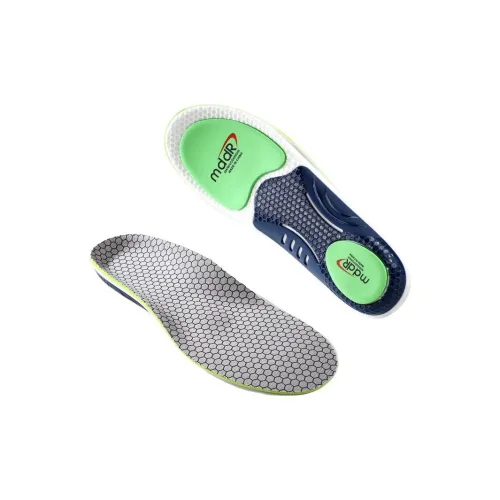 AAJF Экологичный противоскользящий силикон + ткань из генного волокна + TPU накладки на пятку поддержка свода стельки унисекс