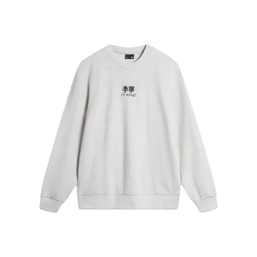 LINING Sports Life Collection Толстовка Унисекс Фотиния Серый Deep Антарктический Серый C