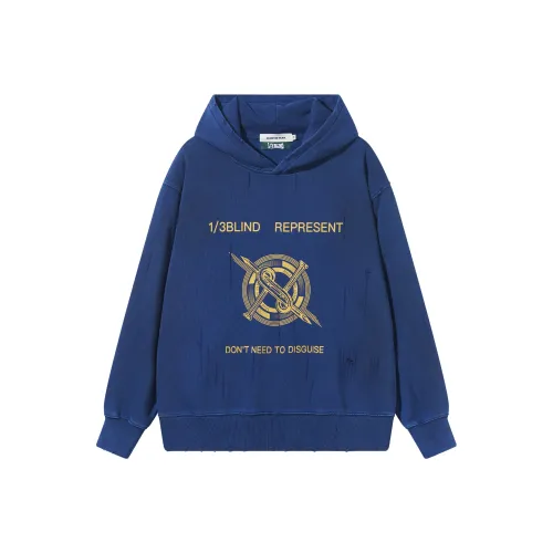 BLIND402 Темно-синий Унисекс Свитшоты