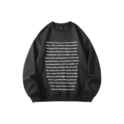 CRUSH KEY Унисекс Свитшоты