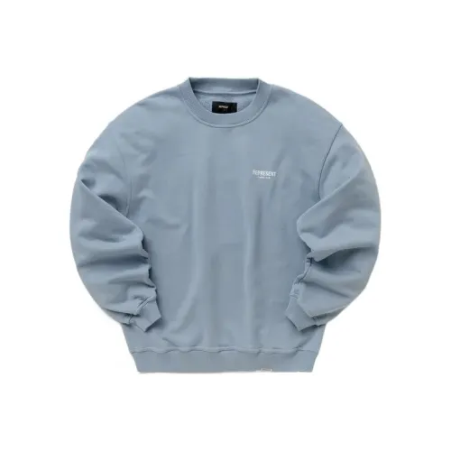 REPRESENT Небесно-голубой Мужской Свитшот