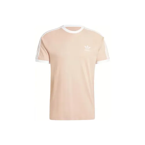 Adidas Originals ADICOLOR CLASSICS 3 Полосы T-Рубашка T-Рубашка Мужская Магия Бежевый