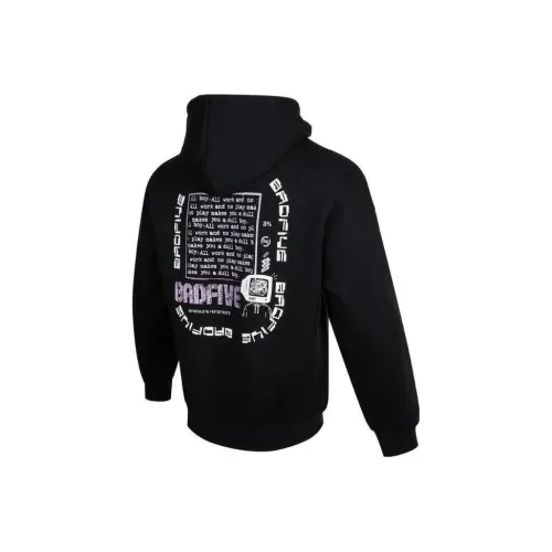 LINING BADFIVE Мужские черные свитшоты