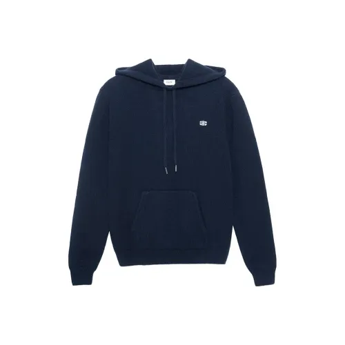 CELINE SS23 Толстовка Мужской Морской Синий