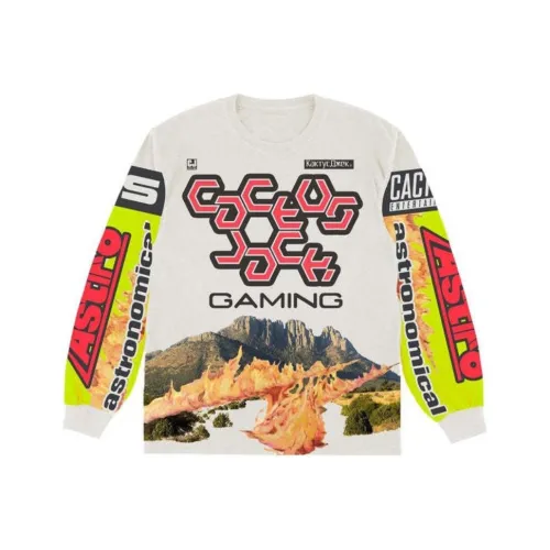 Travis Scott Свитшот Мужской Белый