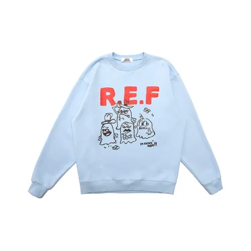 EMPTY REFERENCE Синий Унисекс Свитшоты