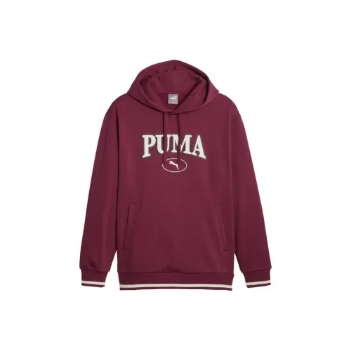 PUMA SQUAD FL Бордовый Мужской Свитшот