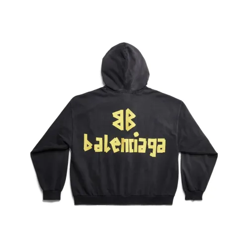 Balenciaga SS23 Толстовка Мужской Черный
