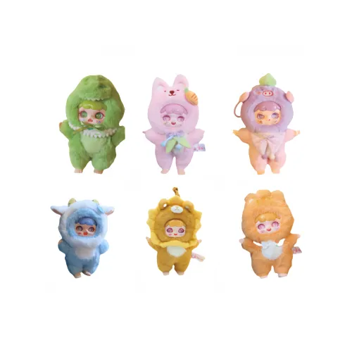 MANCHAO Озорной Сумка Оригинальный Плюшевый Слепые коробки Один Mystery Коробка Целая коробка 6 шт