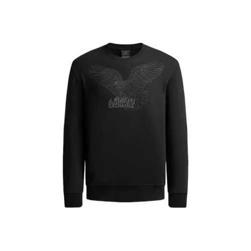 ARMANI EXCHANGEAE FW22 Толстовка Мужской Черный