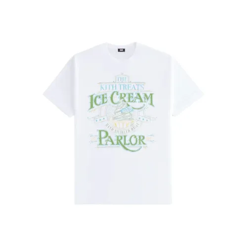 KITH Collaboration Белая Мужская T-Рубашка