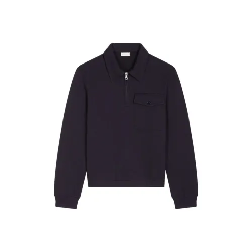 DRIES VAN NOTEN Мужские черные свитшоты