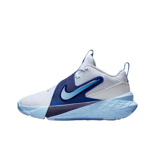 Nike Team Hustle D 12 Детские Баскетбольные Кроссовки Синие