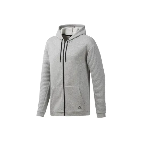 Reebok совместный бренд Средний серый Мужские свитшоты