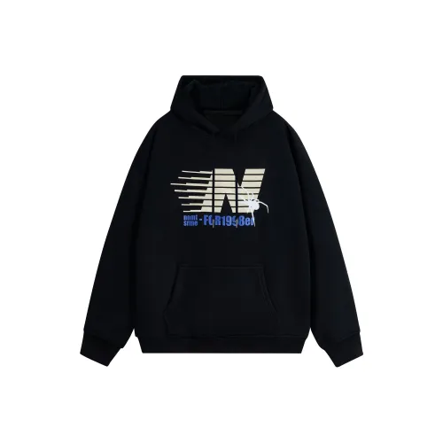 SIMPLE RIMLESS SRME x NOMT Коллаборация Осенне-зимний Свитшот Унисекс