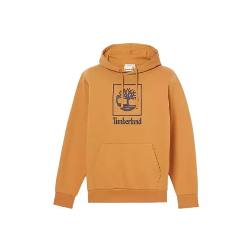 Timberland STACK Логотип Толстовка Толстовка Унисекс Пшеница