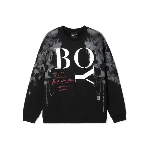 BOY LONDON Черный Унисекс Свитшоты