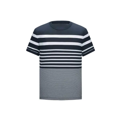 BY CREATIONS Рубашка Мужская Синие и Белые Полоски