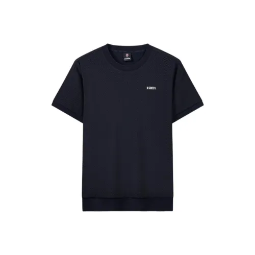 K·SWISS Темный индиго Мужская T-рубашка