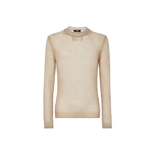 Fendi Бежевый Мужской Свитшот