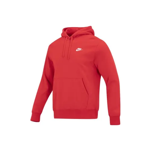 Nike Red Men's Hoodies Найк Красный Мужские Толстовки