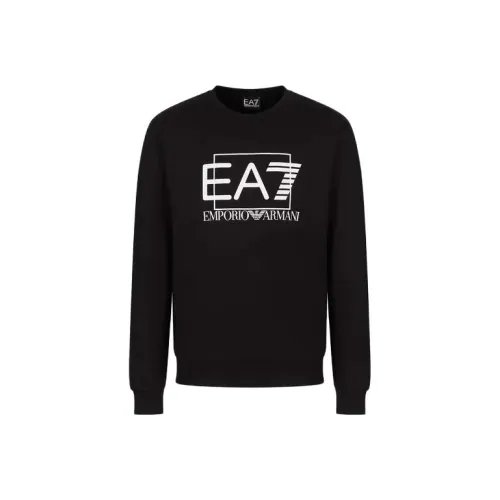 EMPORIO ARMANI Черные Мужские Свитшоты