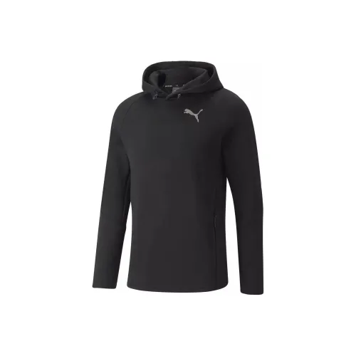 PUMA EVOSTRIPE Hoodie Sweatshirt Мужской Черный