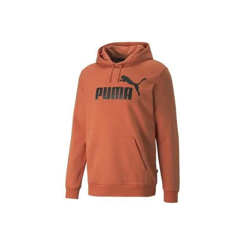 PUMA ESS Big Logo Hoodie FL S Sweatshirt Men's Orange Пума ESS Big Logo Худи FL S Свитшот Мужской Оранжевый